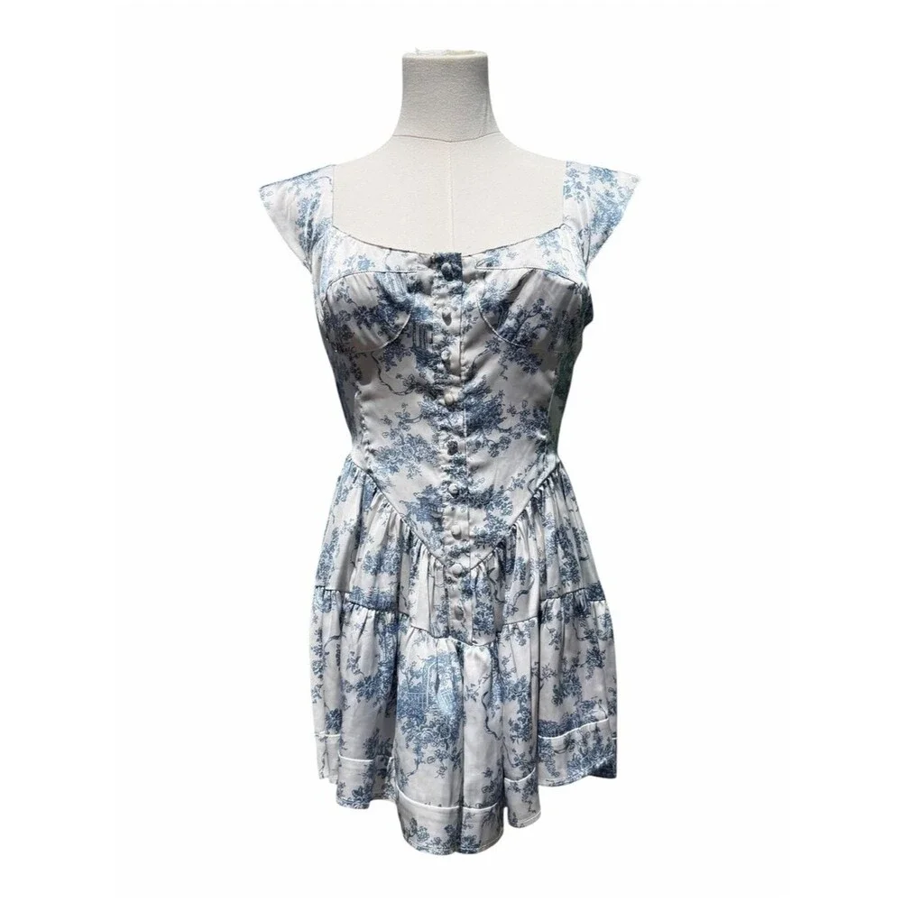 American Threads blue white